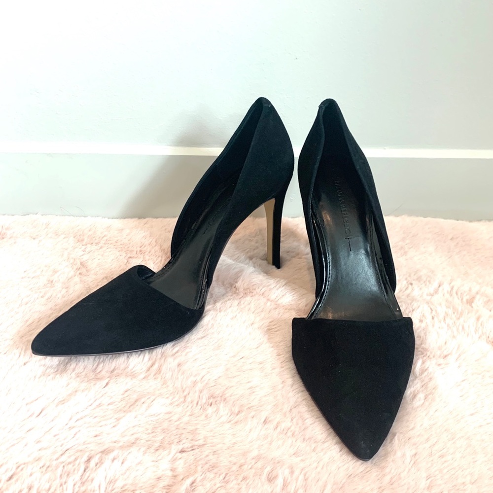 Banana Republic Suede D’Orsay Pumps High Heels